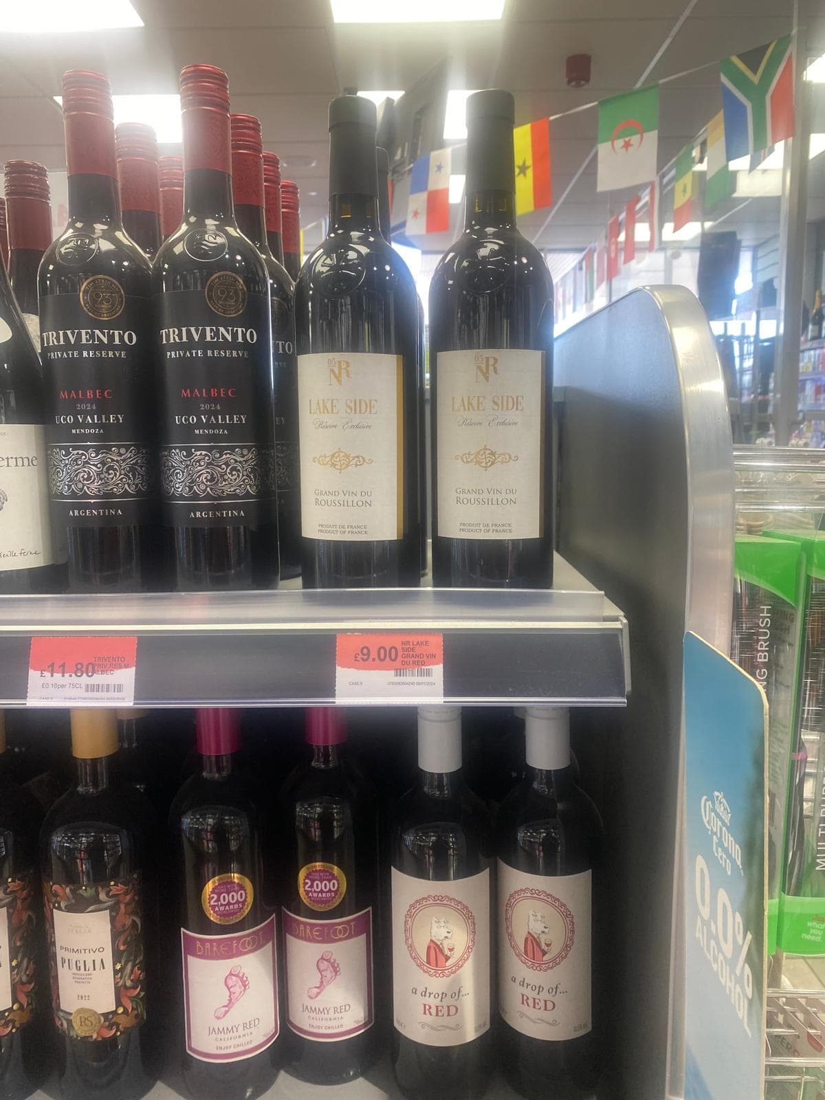 Display of our Wines in Markets photo 3